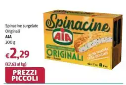 Futura Supermercati Spinacine Originali AIA offerta