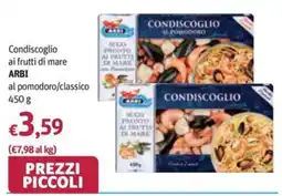 Futura Supermercati Condiscoglio ai frutti di mare ARBI offerta