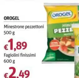 Futura Supermercati Orogel minestrone pezzetttoni offerta