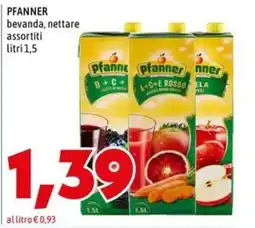 MEGA Pfanner bevanda, nettare assortiti offerta