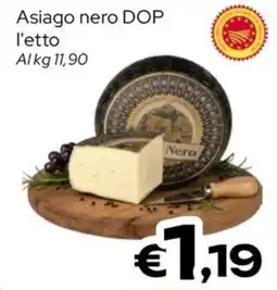 MAX Supermercati Asiago nero DOP offerta