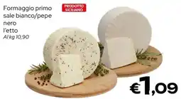 MAX Supermercati Formaggio primo sale bianco/pepe nero offerta