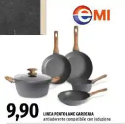 Emi Supermercati Linea pentolame gardenia eMI offerta