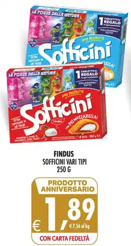 Deco Iperstore Findus Sofficini vari tipi offerta