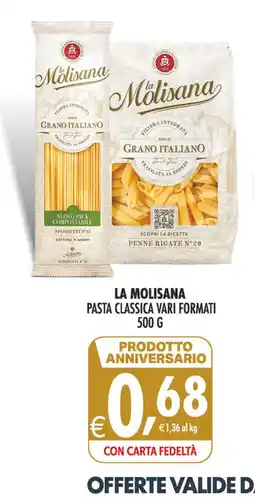 Deco Iperstore La Molisana Pasta Classica offerta