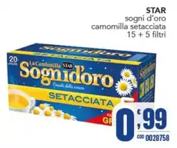 Gruppo di Palo La Cambiolla STAR Sognidoro camomilla setacciata offerta