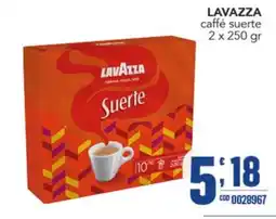 Gruppo di Palo Lavazza caffé suerte offerta
