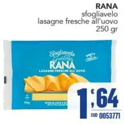 Gruppo di Palo Sfogliavelo lasagne fresche all'uovo RANA offerta