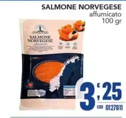 Gruppo di Palo Salmone norvegese affumicato offerta