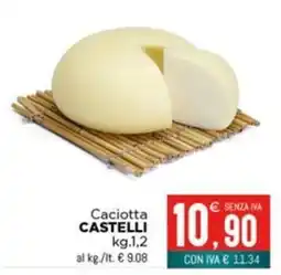 Altasfera Caciotta Castelli offerta