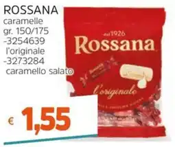 Stop&Shop Rossana caramelle l'originale offerta