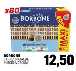 Emporio Amato Caffè in cialde miscela decisa Borbone offerta
