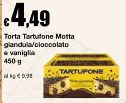 Sì con te Superstore Torta Tartufone Motta gianduia/cioccolato e vaniglia offerta