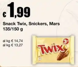 Sì con te Superstore Snack Twix offerta