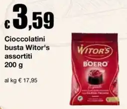 Sì con te Superstore Cioccolatini assortiti Witor's Boero offerta