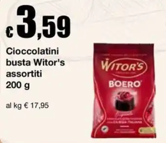 Cioccolatini assortiti Witor's Boero