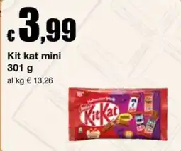 Sì con te Superstore Kit kat mini offerta