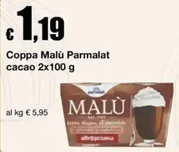 Sì con te Superstore Coppa Malù Parmalat cacao offerta