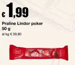 Sì con te Superstore Praline Lindor poker offerta