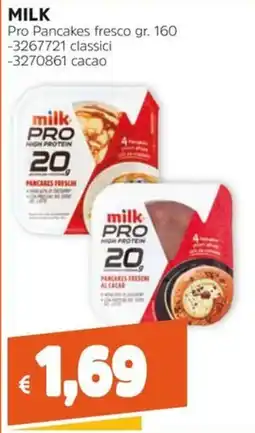 Stop&Shop Milk Pro Pancakes freschi offerta