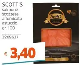 Stop&Shop Scott's salmone scozzese affumicato offerta