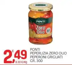 Carni e Affini Supermercati Ponti peperonia zero olio offerta