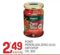 Carni e Affini Supermercati Ponti peperuzia zero olio ortopop offerta