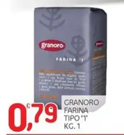 Carni e Affini Supermercati Granoro farina tipo '1' offerta