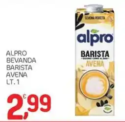 Carni e Affini Supermercati Alpro bevanda barista avena offerta