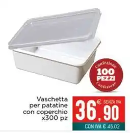 Altasfera Vaschetta per patatine con coperchio offerta