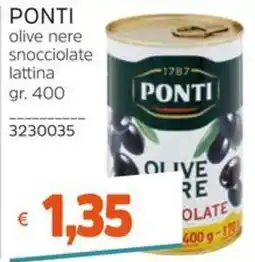 Stop&Shop PONTI olive nere snocciolate offerta