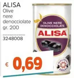 Stop&Shop Olive nere denocciolate Alisa offerta