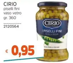 Stop&Shop Cirio piselli fini offerta