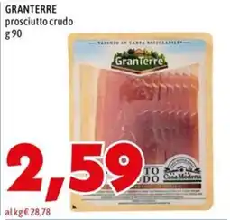MEGA prosciutto crudo GranTerre offerta