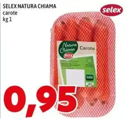 MEGA Selex Natura Chiama carote offerta