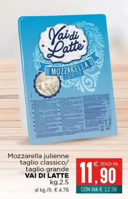 Altasfera Mozzarella julienne Vai di Latte offerta