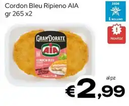MAX Supermercati Cordon Bleu Ripieno AIA offerta