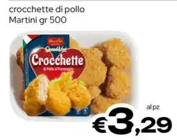 MAX Supermercati Crocchette di pollo al formaggio Martini offerta