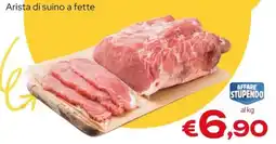 MAX Supermercati Arista di suino a fette offerta