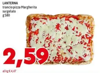 Lanterna trancio pizza Margherita