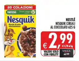 Deco Iperstore Nesquik cereali al cioccolato offerta