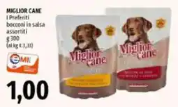 Emi Supermercati Miglior cane I Preferiti bocconi in salsa assortiti offerta