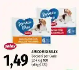 Emi Supermercati Amico Mio Selex Bocconi per Cane offerta