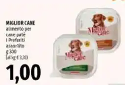 Emi Supermercati Miglior Cane alimento per cane patè I Preferiti assortito offerta