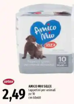 Emi Supermercati Amico mio selex tappetini per animali offerta