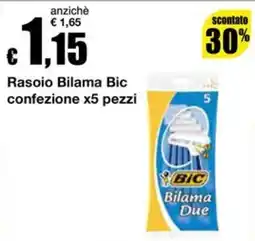 Sì con te Superstore Rasoio Bilama Bic offerta