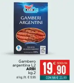 Altasfera Gambero argentina L2 ARBI offerta