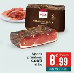Altasfera Speck prealpen COATI offerta
