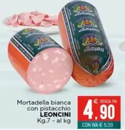 Altasfera Mortadella bianca con pistacchio Leoncini offerta