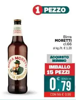 Altasfera Birra Moretti offerta